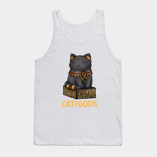 Egyptian Cat God Bastet Cat are Gods Tank Top